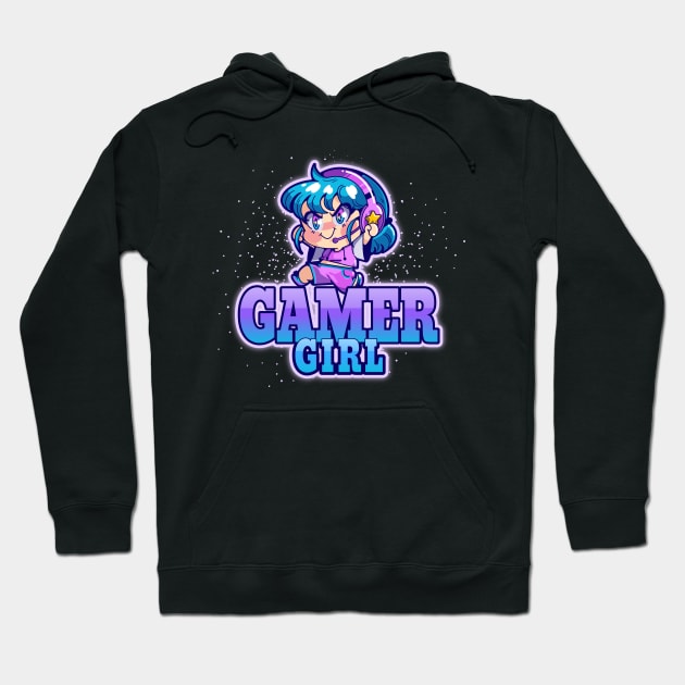 Gamer Girl Video Game Girl Gift Idea Hoodie by PlimPlom